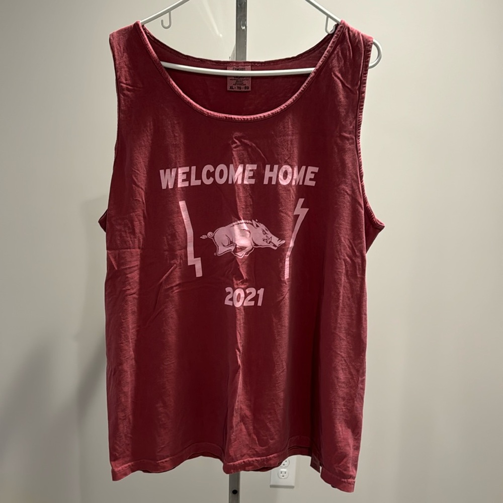 Arkansas Razorbacks 2021 tank top